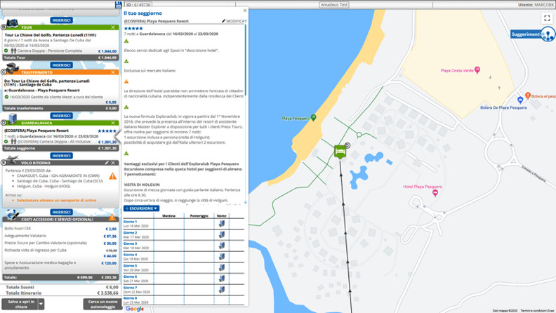 Travel Architect - Itinerario