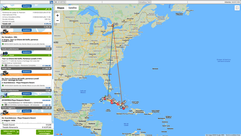 Travel Architect - Riepilogo ItinerarioVoli