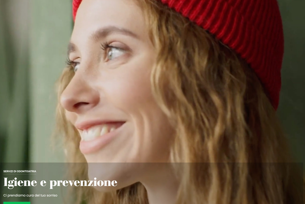 ScreenShot Home Page Centro Medico Barona Servizi di Odontoiatria